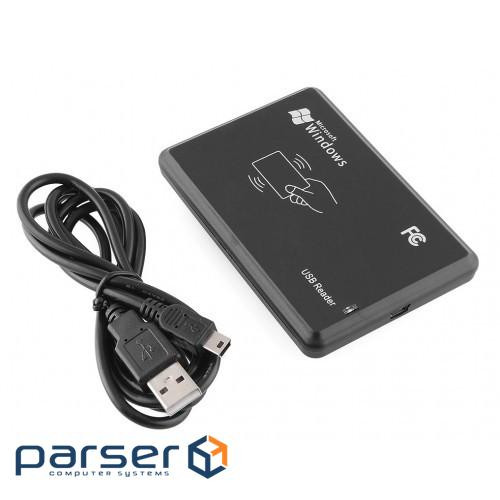 Зчитувач RFID USB 125 KHz, 10-значний номер картки (Hex)
