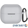 Чохол для навушників Armorstandart Hang Case для Samsung Galaxy Buds 3/3 Pro Grey (ARM79984)