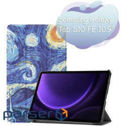 Чохол до планшета BeCover Smart Case Samsung Galaxy Tab S10 FE (SM-X520/SM-X526) 10.9" Night (713287