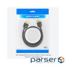 Кабель мультимедійний HDMI M to HDMI M 1.0m 4K60Hz black Vention (AAIBF)