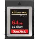 Memory card SANDISK Extreme PRO CF Express Card Type B 64GB (SDCFE-064G-GN4NN)