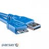 Date cable USB 3.0 AM to Micro 0.5m PowerPlant (KD00AS1230)