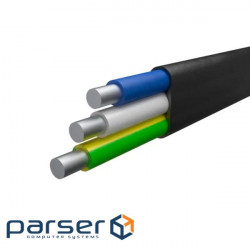 Кабель Одескабель АВВГ-П 3 * 4 (ож) -0,66 ціна за метр (15909)