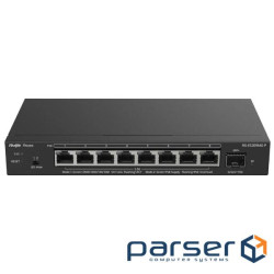 Коммутатор 9 портов управляемый Ruijie Reyee RG-ES209MG-P