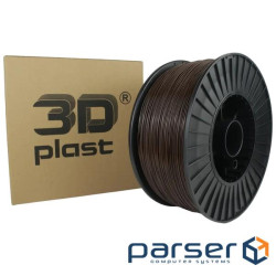 Пластик для 3D-принтера 3Dplast PLA 1.75мм, 3кг, brown (3DPLA1753BRWN)