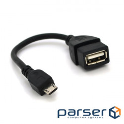 Cable VOLTRONIC USB 2.0 AF/Micro-B OTG, 0.1m (YT-C/AF-1MnB)