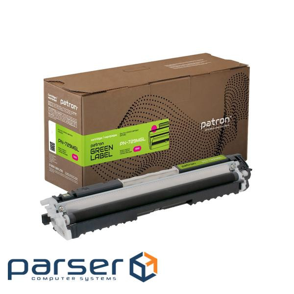 Тонер-картридж Patron Canon 729 magenta Green Label (PN-729MGL)