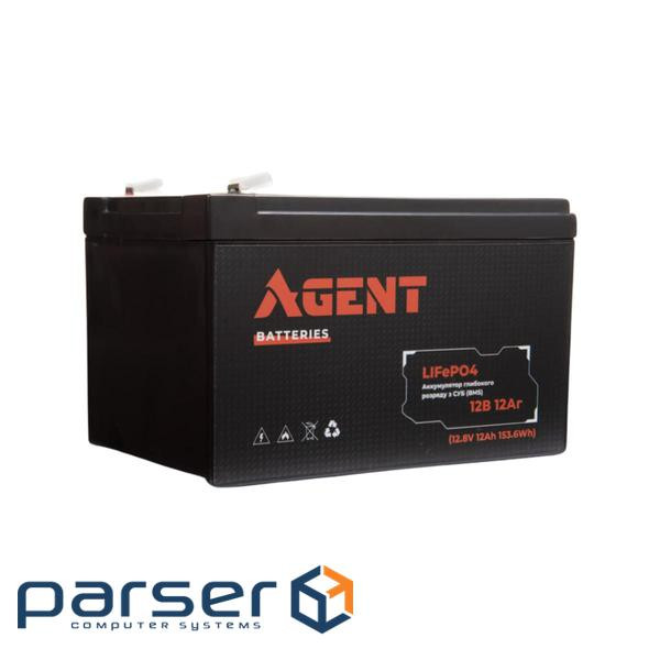 Акумулятор LiFePO4 AGENT 12V 12Ah IFM12-120E2 151*94*99MM