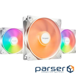 Комплект вентиляторів BE QUIET! Light Wings LX 120 PWM High-Speed White 3-Pack (BL125)