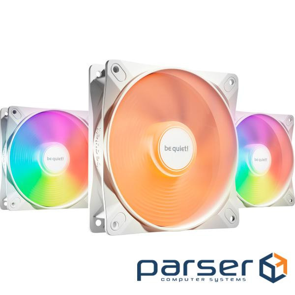 Комплект вентиляторів BE QUIET! Light Wings LX 120 PWM High-Speed White 3-Pack (BL125)