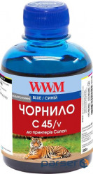 Чорнило WWM Canon CLI-481PB 200г Blue (C45/V)