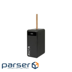 Батарея універсальна AURA NRG-P120 120000mAh 22.5W Black (PBANRG-P120B)