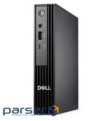 Комп'ютер персональний неттоп Dell Pro Micro, Intel i3-14100T, 16GB, F512GB, UM (BTO003 QCM1250)