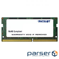 Memory module PATRIOT Signature Line SO-DIMM DDR4 2666MHz 4GB (PSD44G266681S)
