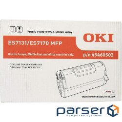 Toner cartridge OKI ES7131/7170/7180 Black (45460502)