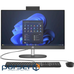 Комп"ютер персональний моноблок HP 240-G10 23.8 FHD IPS AG, Intel i7-1355U, 16GB, F512GB, (9M9K8AT)