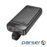 Power Bank HOCO J123B 30000mAh, 22.5W, Black, 0.470kg