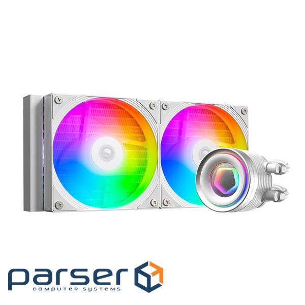 Система водяного охолодження ID-Cooling FX240 INF White, Intel: 1851/1700/1200/1151/1150/1155/1156, A