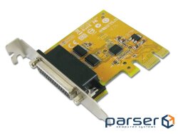 2-портовая низкопрофильная плата PCI Express RS-232 SER6437 (SER6437AL)