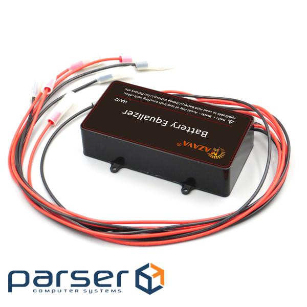 Балансир HA02 для акумуляторних батарей AGM, GEL, Li-ion, LiFePo4, 4x12V, 10A, 62x124x27mm (YT-HA02)