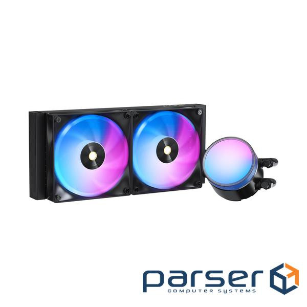 Система рідинного охолодження для комп"ютерного процесора DELTA L24 BK AR (DELTA-L24-BK2AAWNN02X-GL)