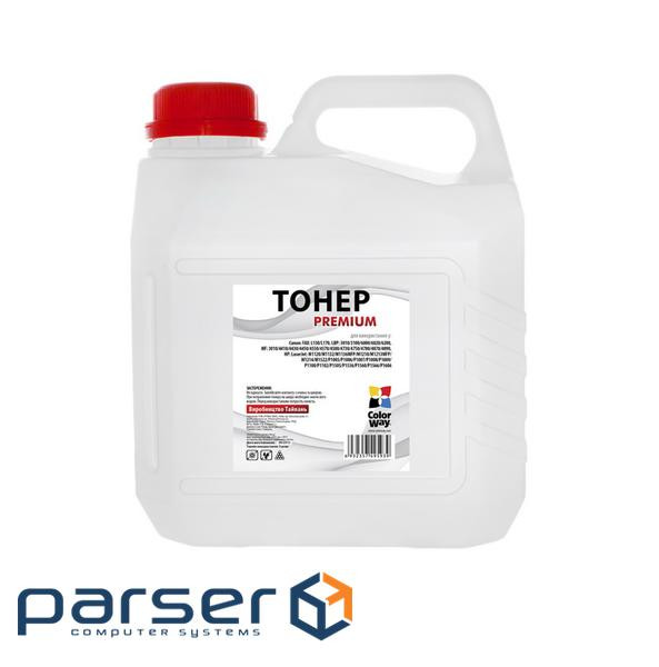 Тонер HP LJ P1102/P1606/Canon 725/728 (2.5kg) Premium ColorWay (TH-1102P-2.5B)