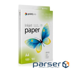 OEM PrintPro Paper Gloss 180g/m , A4 PGE180-100 (PGE180100A4_OEM)