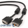 Кабель мультимедійний VGA 15.0m Cablexpert (CC-PPVGA-15M-B)