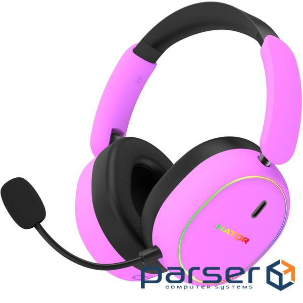 Навушники Hator Phoenix 2 Wireless Hi-Res SyncHUB Cyber Violet (ESH42)