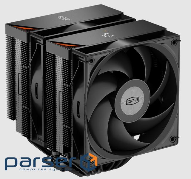 Охолоджувач для процесора PсCOOLER RT620 Pro Digital BK чорний IntelLGA 115X/12 (RT620Pro-BKNWYL-GL)