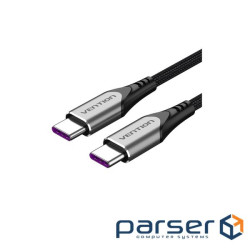Кабель Vention USB Type-C - USB Type-C (M/M), 2 м , Black (TAEHH)