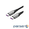 Кабель Vention USB Type-C - USB Type-C (M/M), 2 м , Black (TAEHH)
