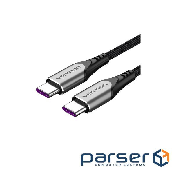 Кабель Vention USB Type-C - USB Type-C (M/M), 2 м , Black (TAEHH)