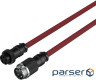 Кабель HyperX USB-A - USB-C спіральний, 1.37м Red/Black (6J677AA) Red/Black (6J677AA)