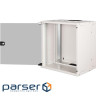 19" 12U wall mounting cabinet, SOHO PRO 595 x 540 x 400 mm, grey (DN-49206)