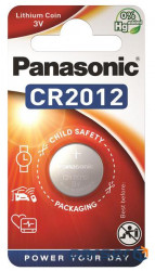 Батарейка Panasonic CR 1220 * 1 LITHIUM (CR-1220EL/1B)