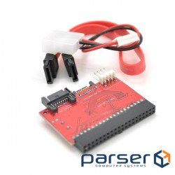 Конвертор VOLTRONIC DUAL SATA to IDE 44Pin, (Пакет ) Q100 (YT-C-DS to IDE44P)