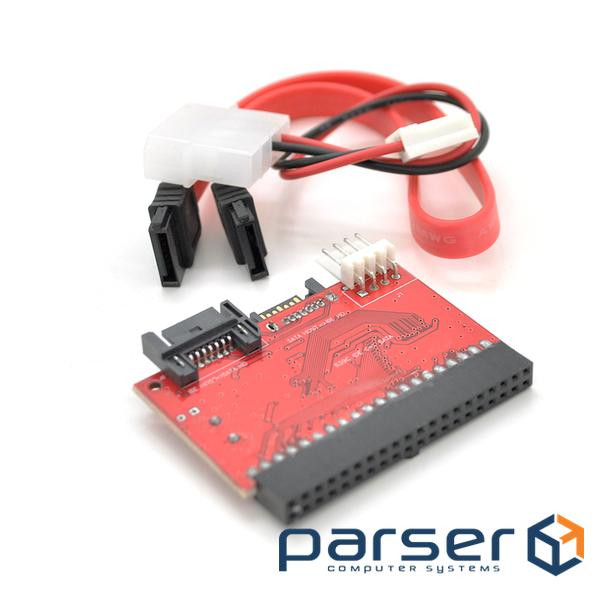 Конвертор VOLTRONIC DUAL SATA to IDE 44Pin, (Пакет ) Q100 (YT-C-DS to IDE44P)