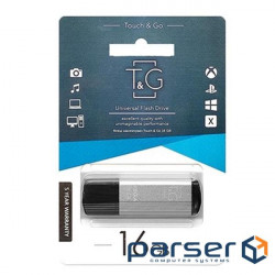 USB Flash Drive 16Gb T&G 121 Vega series Silver (TG121-16GBSL)