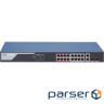 16-портовий керований PoE Hikvision DS-3E1318P-EI(B)