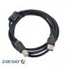 Кабель для принтера USB 2.0 AM/BM 1.8m Patron (CAB-PN-AMBM-18F)