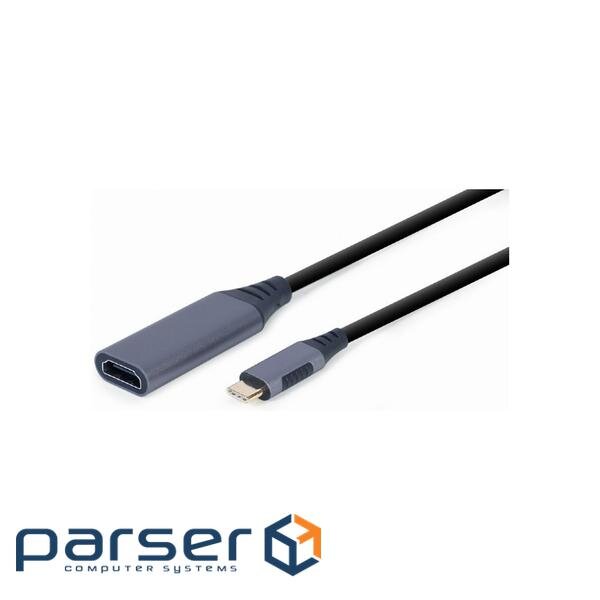 Перехідник USB-C to HDMI, 4К 60Hz Cablexpert (A-USB3C-HDMI-01)