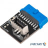 Адаптер USB 19-pin - 20-pin CHIEFTEC (ADP-CT3)