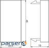 Заглушка 1-модуль 22,5x45 / біла OBO Bettermann 6117414 OBO Bettermann 6117414