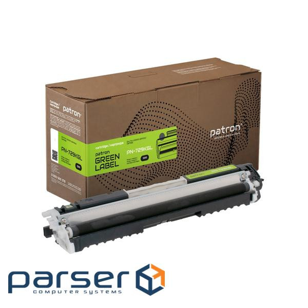 Тонер-картридж Patron Canon 729 black Green Label (PN-729KGL)