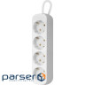 Подовжувач DEFENDER E430 White, 4 розетки, 3м (992260)