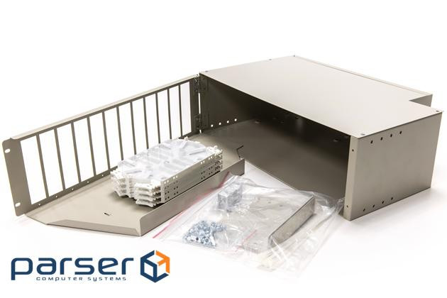 Патч-панель оптична 3U-96, під 4 касети, 96 (SC) ОВ (MED001398) (MED001398)