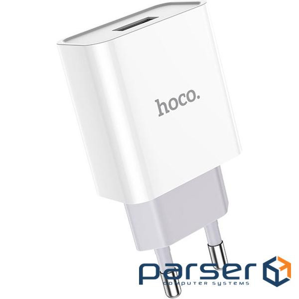Charger HOCO C81A Asombroso 1xUSB-A White (6931474727930)