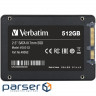 SSD VERBATIM Vi500 S3 512GB 2.5" SATA (49352) (49352 Vi550)