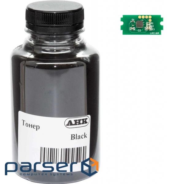 Тонер Kyocera TK-1170 210г Black+chip AHK (72263020)
